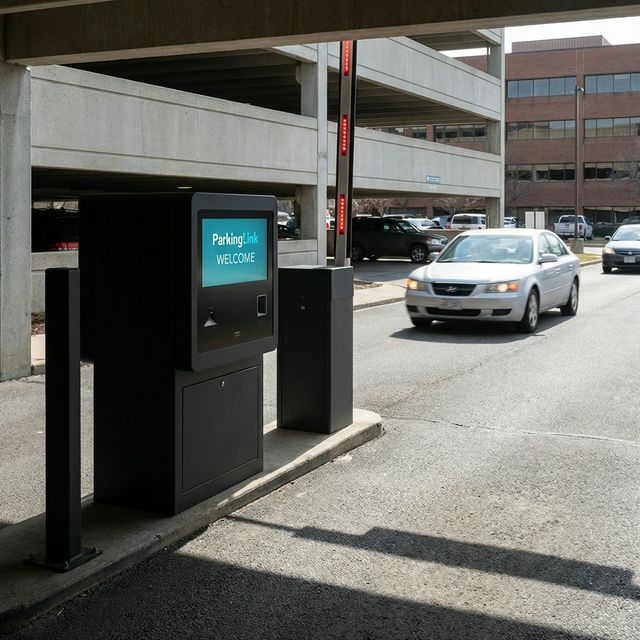 Totem ingresso parcheggio